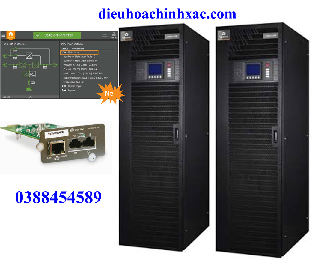 Bộ lưu điện EXM 80KVA - 200KVA